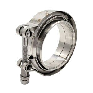 2.000" V-Band Assembly "Male/Female" Mild Steel - Standard Clamp